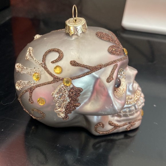 Sugar Skull Ornament - Picture 2 of 3